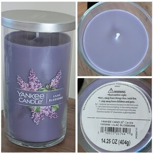 Yankee Candle Lilac Blossoms in Soft Purple